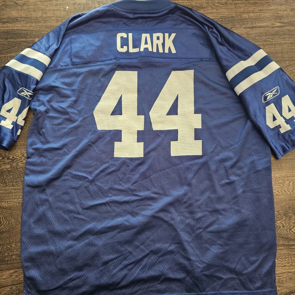 Vintage Dallas Clark Indianapolis Colts NFL Football Jersey XXL 2XL